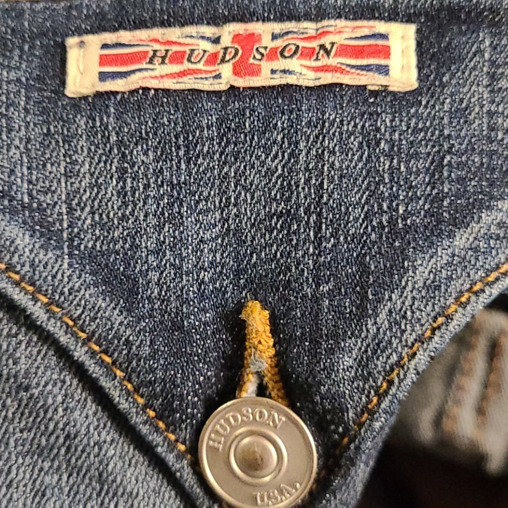 HUDSON BACARA CUFFED STRAIGHT LEG JEANS - Picture 7 of 7